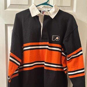 Philadelphia Flyers Official Licensed Men's Rugby Shirt by Barbarian